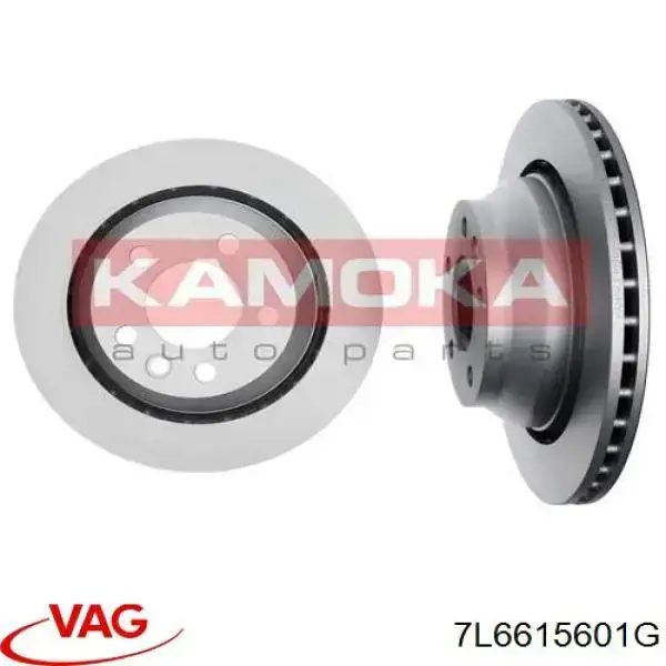Гальмівні диски 7L6615601G VAG