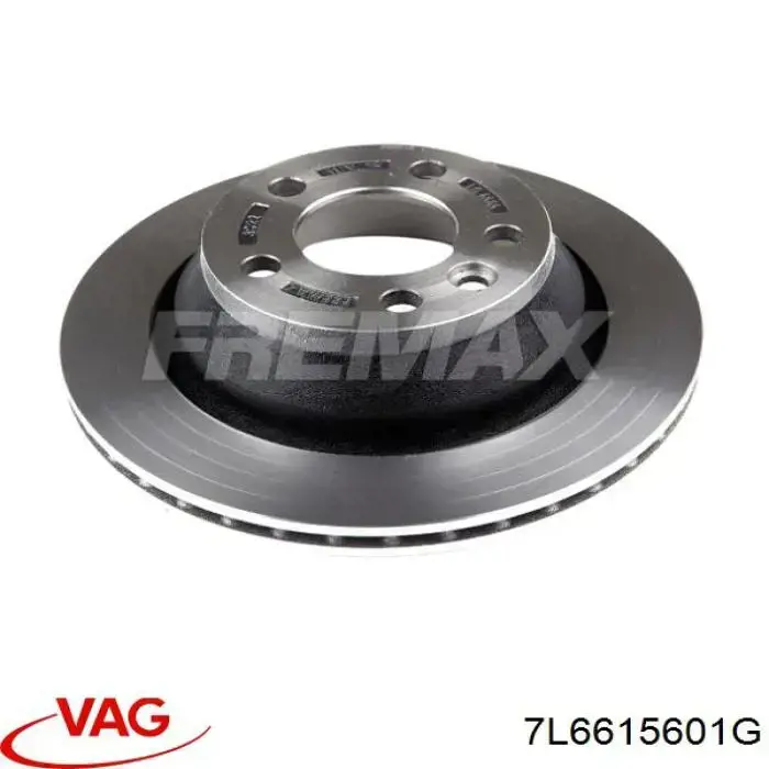 7L6615601G VAG Дискові гальма