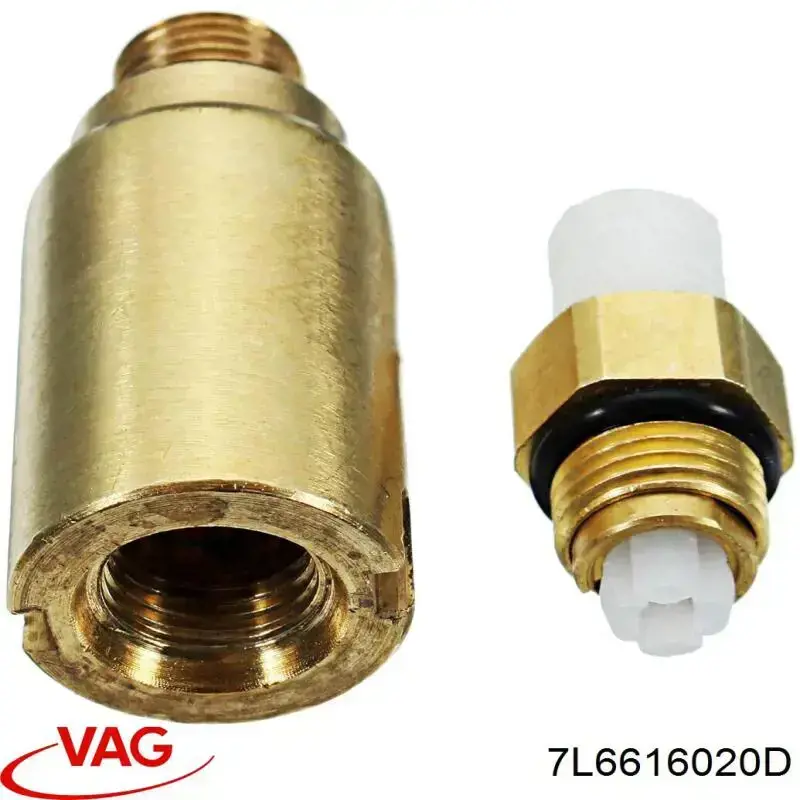 7L6616020D VAG Амортизатор задній, правий