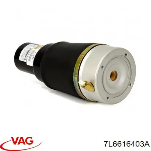 Пневмоподушка/Пневморессора моста переднього VAG 7L6616403A ціна, від 195.58 USD
