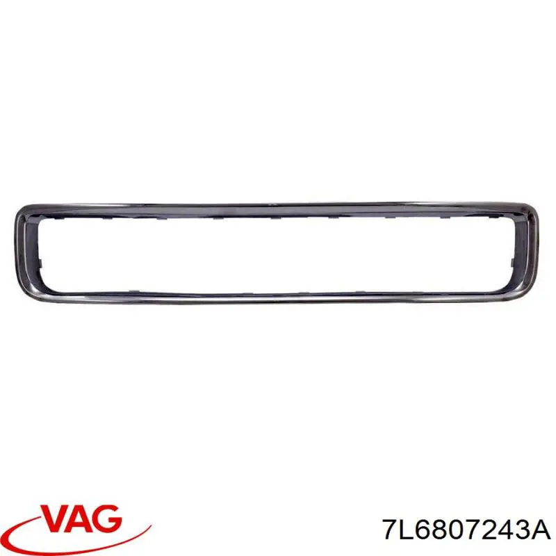 Купити 7L6807243B2ZZ Diamond/DPA Рамка решітки переднього бампера