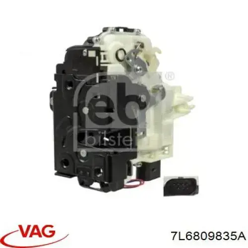 7L6809835A VAG Отвір передніх лівих дверей