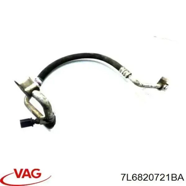 7L6820721BA VAG Шланг кондиціонера, від радіатора до осушувачу