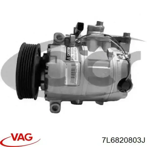 Купити 7L6820803J VAG Компресор кліматичної установки