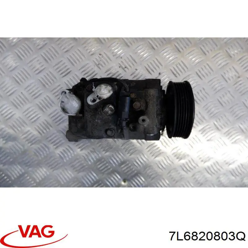 Компресор системи кондиціювання VAG 7L6820803Q ціна, від 186.05 USD