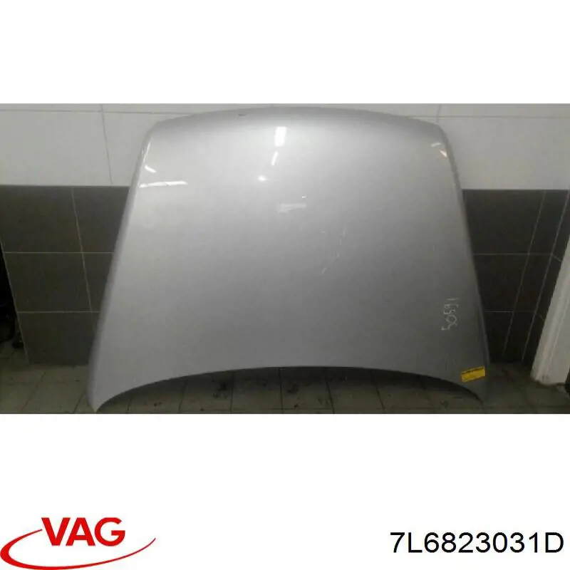  Капот Volkswagen Touareg 1