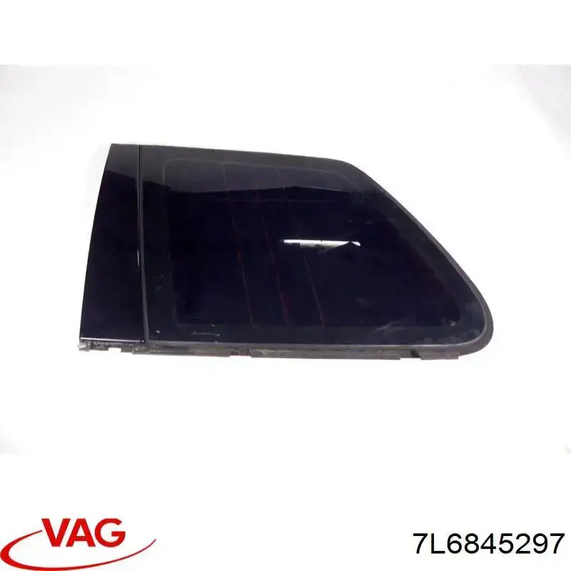 7L6845297 VAG Скло багажного відсіку, ліве