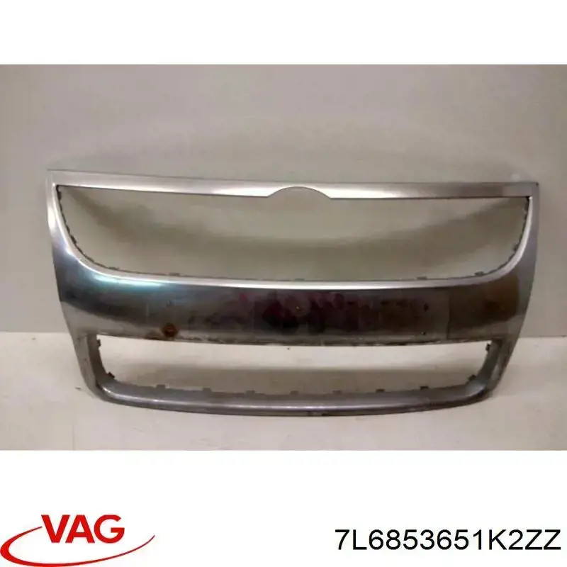 Накладка (рамка) решітки радіатора VAG 7L6853651K2ZZ ціна, від 116.46 USD
