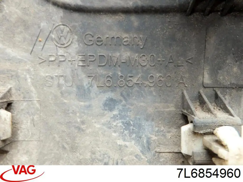 Купити 7L6854960 VAG Молдинг переднього правого крила