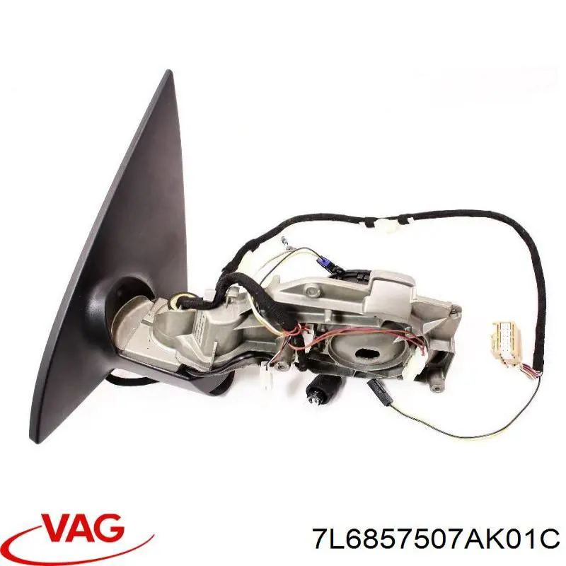 7L6857507CF01C VAG Дзеркало заднього виду, ліве