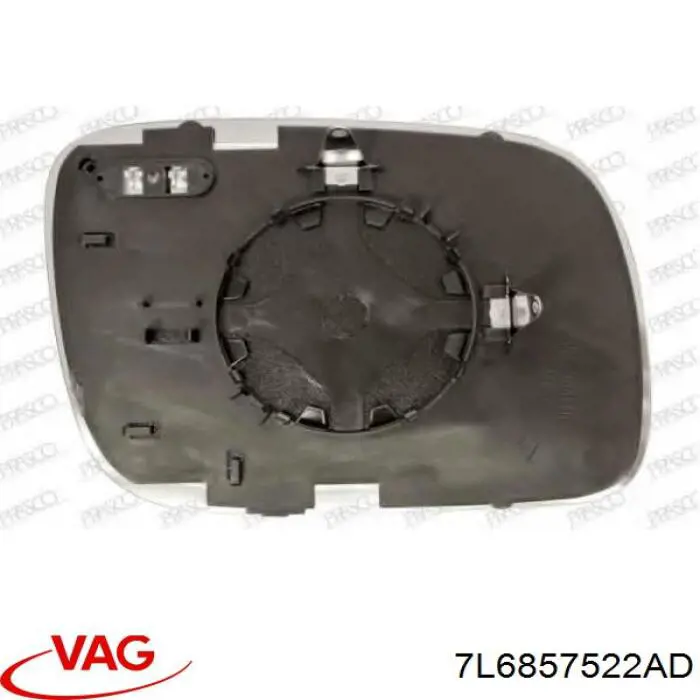 7L6857522AD VAG Дзеркальний елемент правий