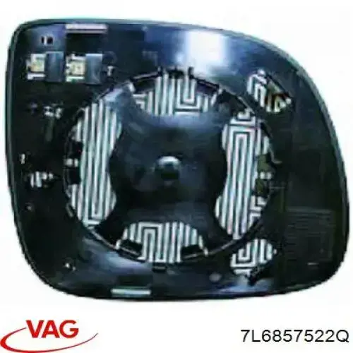 Купити 7L6857522Q VAG Скло дзеркала заднього виду, правого