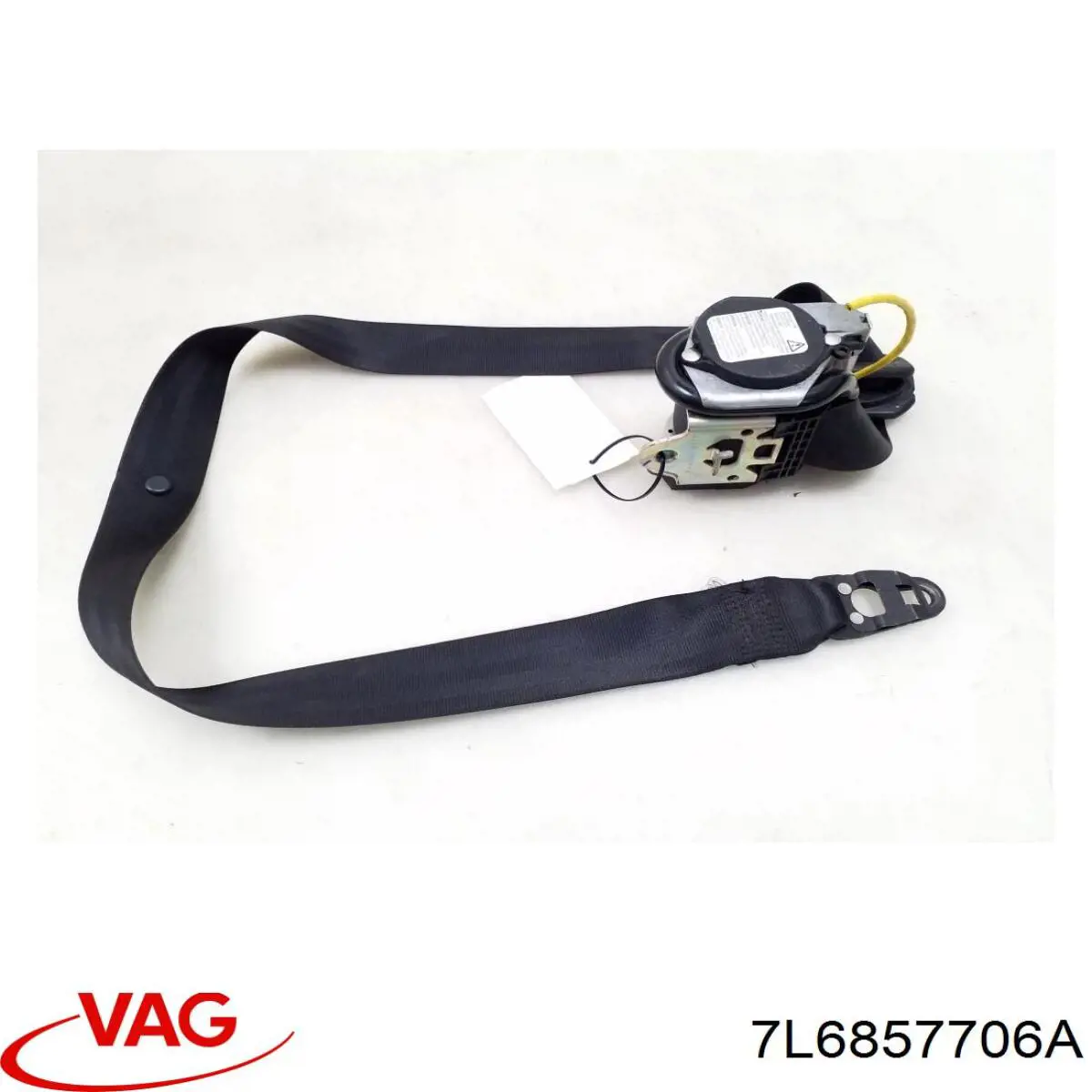 Пасок безпеки передній правий VAG 7L6857706A ціна, від 16.67 USD