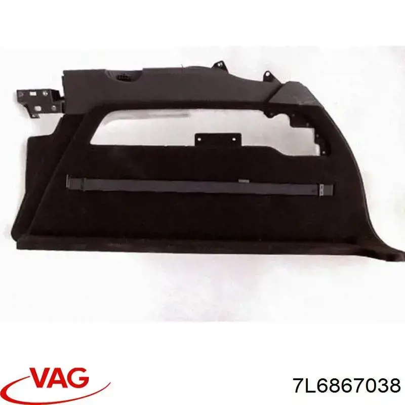 Купити 7L6867038 VAG Облицювання багажного відсіку, праве