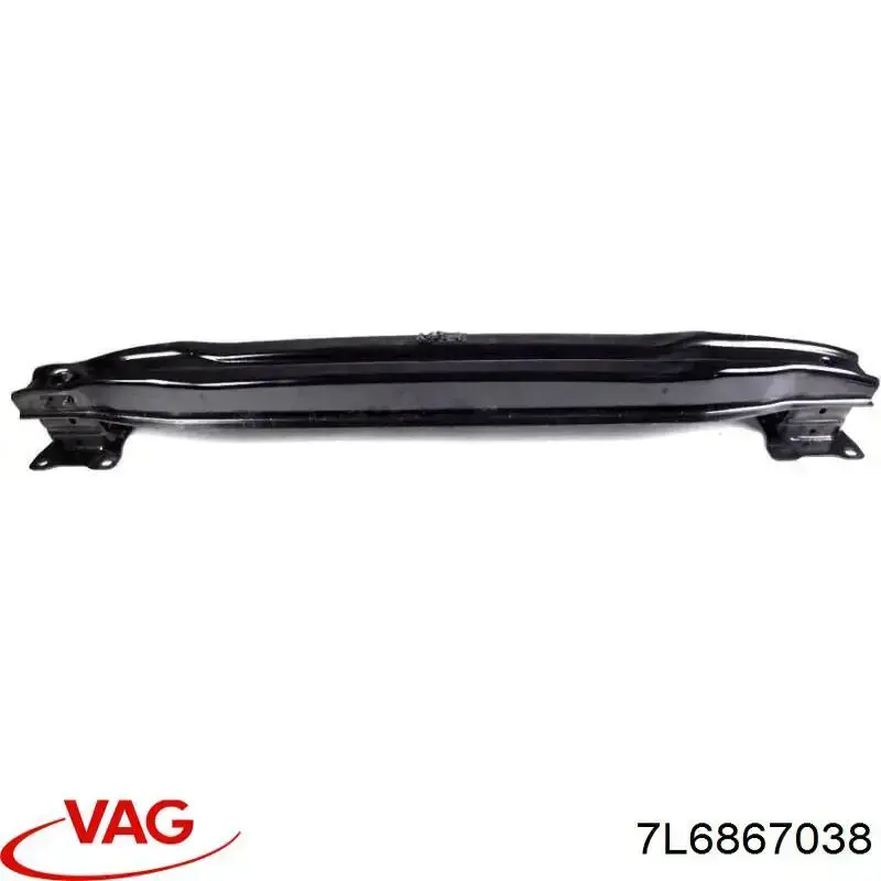 Облицювання багажного відсіку, праве 7L6867038 VAG