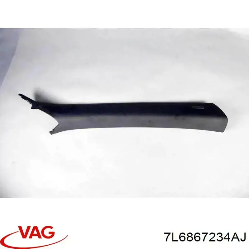 7L6867234AJ VAG Обшивка стійки кузова внутрішня, передня права