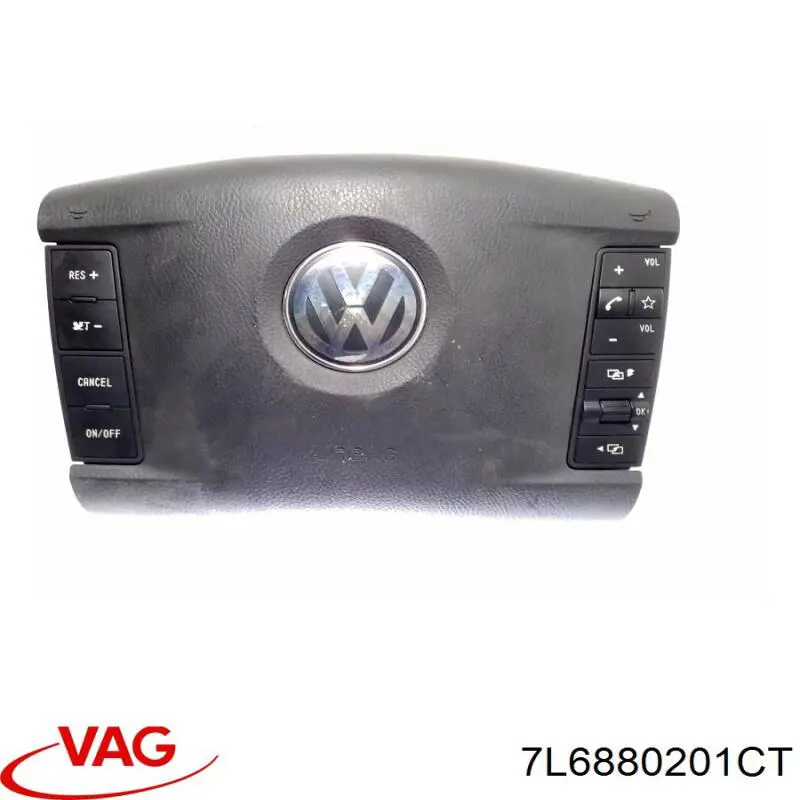 7L6880201CT VAG Подушка безпеки, водійська, AIRBAG