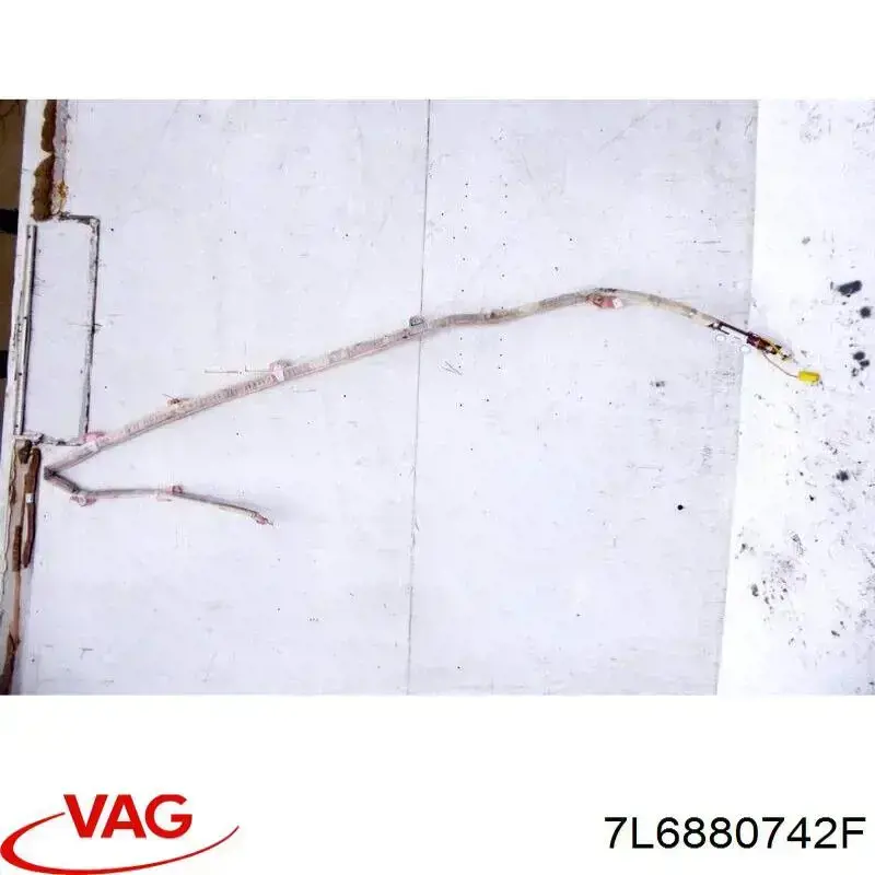 Купити 7L6880742F VAG Подушка безпеки, бічна, права, AIRBAG
