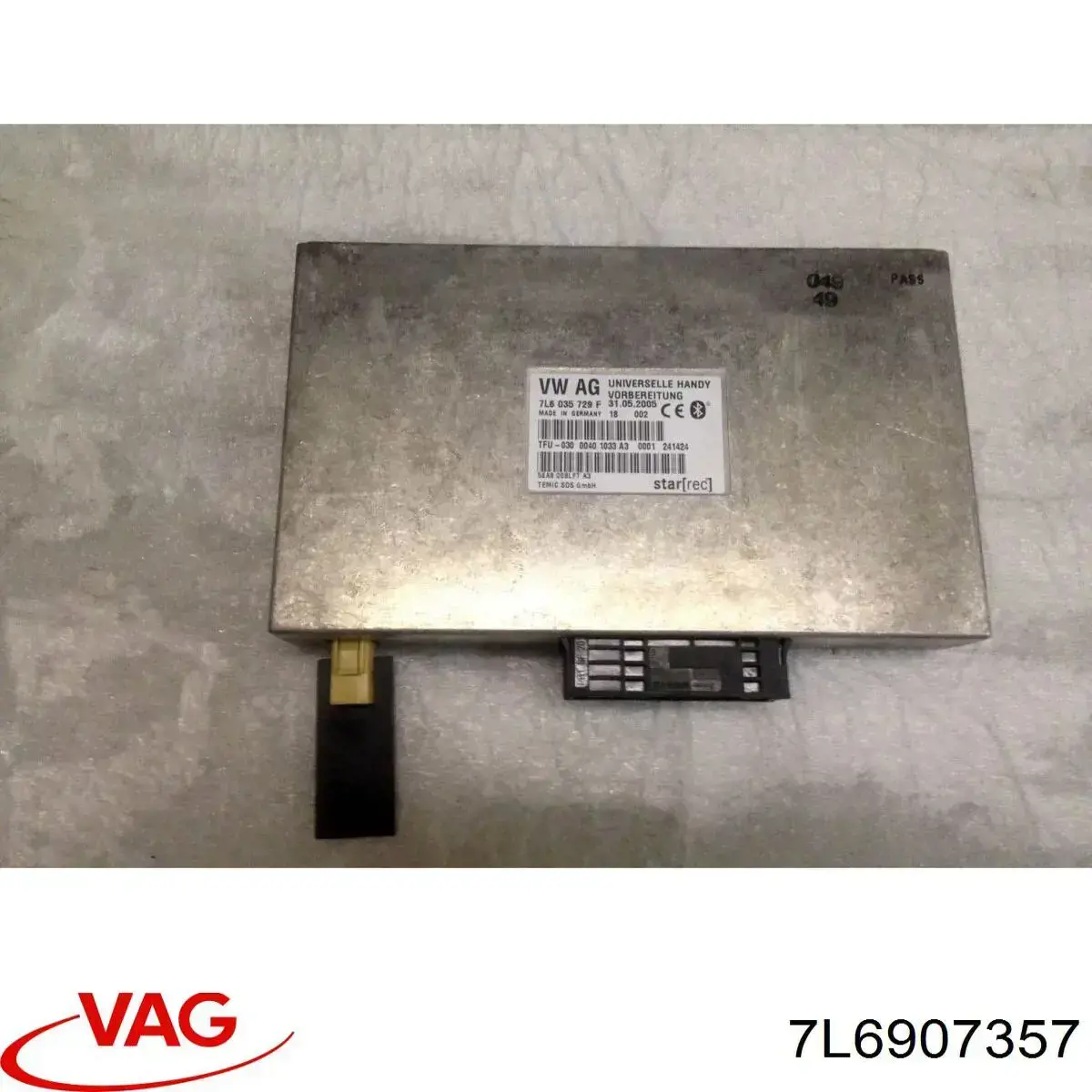 Модуль керування (ЕБК) адаптивного освітлення 7L6907357 VAG