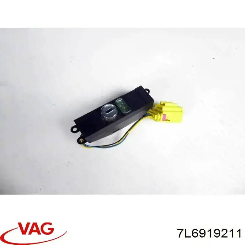 7L6919211 VAG Кнопка відключення подушок безпеки AIRBAG