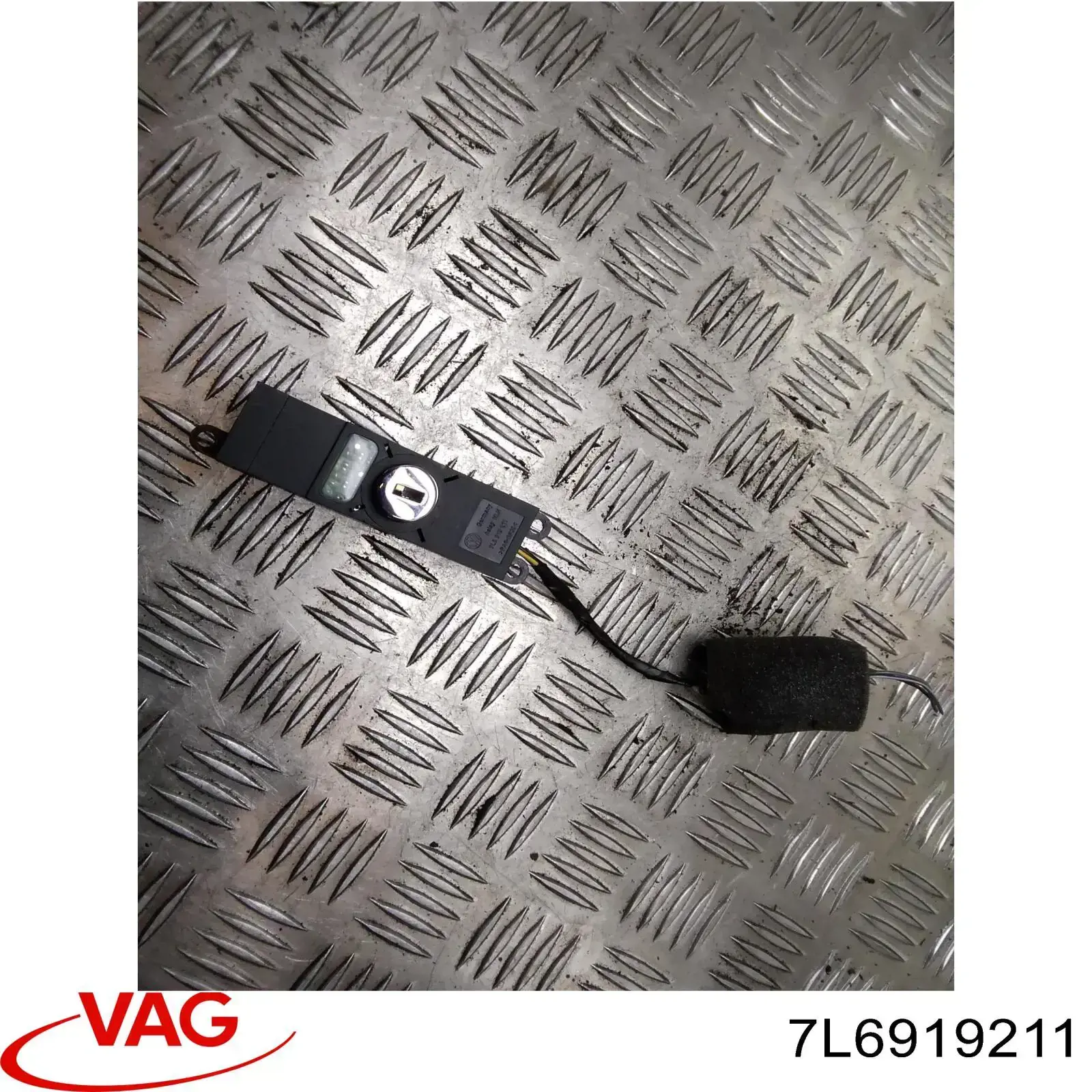Кнопка відключення подушок безпеки AIRBAG 7L6919211 VAG