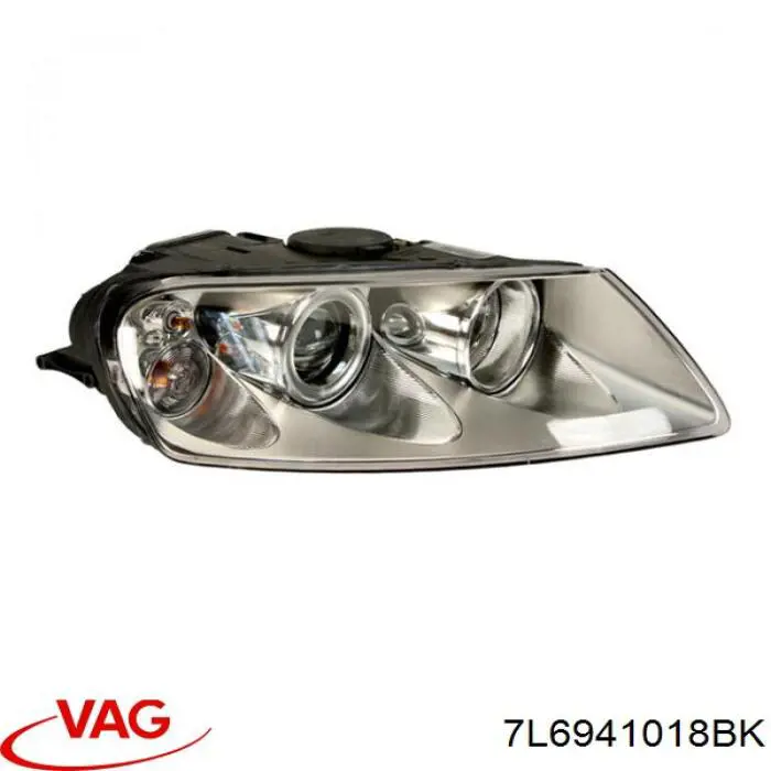 Купити 7L6941018BK VAG Права блок фара