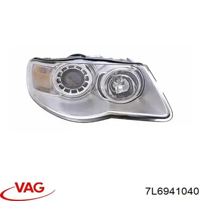 Купити 7L6941040 VAG Права блок фара
