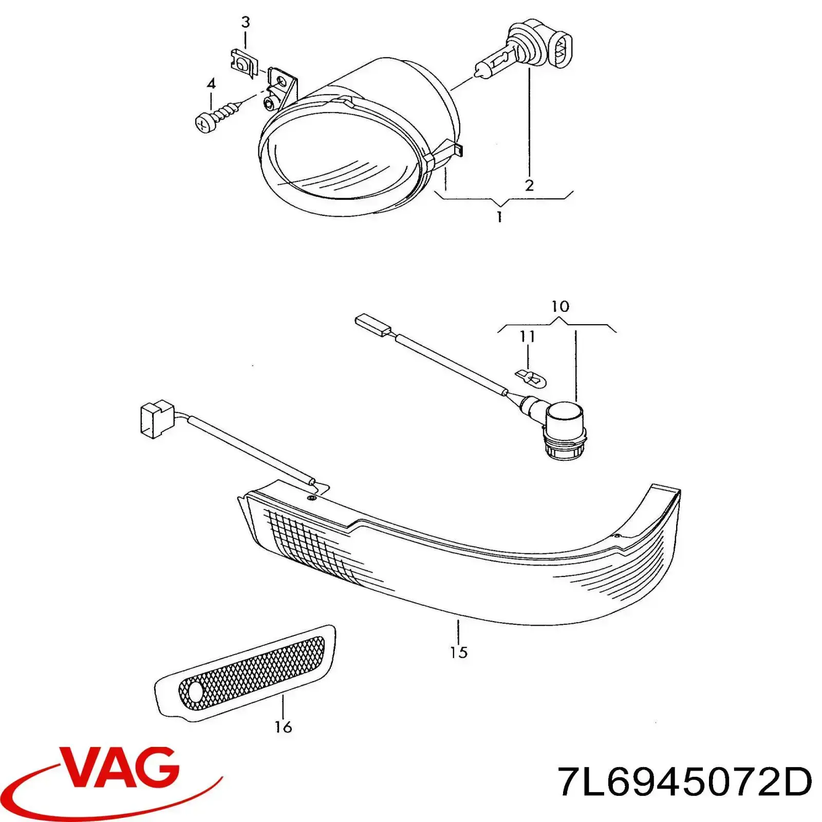  VAG 7L6945072D ціна, від 14.11 USD