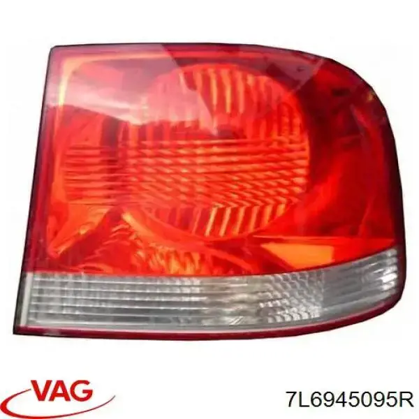 Ліхтар задній лівий, зовнішній 7L6945095R VAG