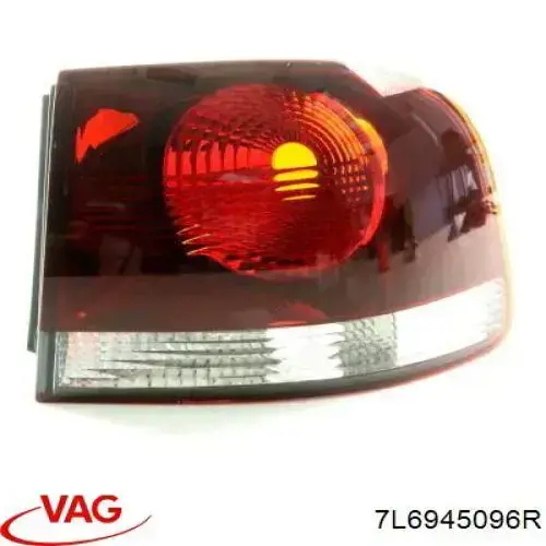 Задній правий зовнішній ліхтар VAG 7L6945096R ціна, від 55.51 USD