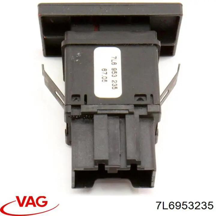 Купити 7L6953235 VAG Кнопка включення аварійного сигналу