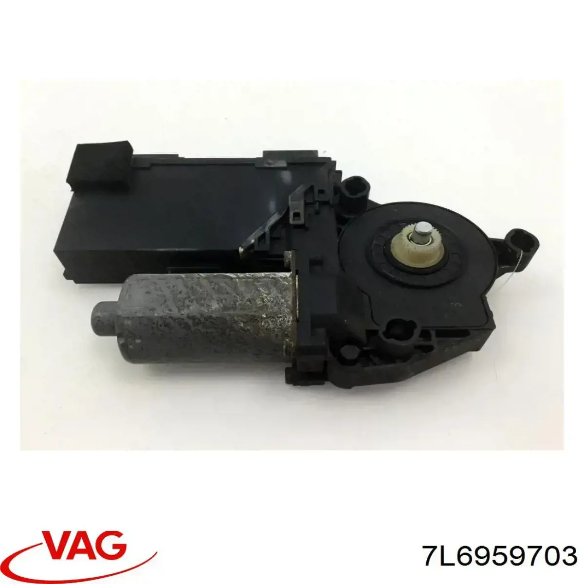 Купити 7L6959703 VAG Двигун стеклопод'емника двері задньої, лівої