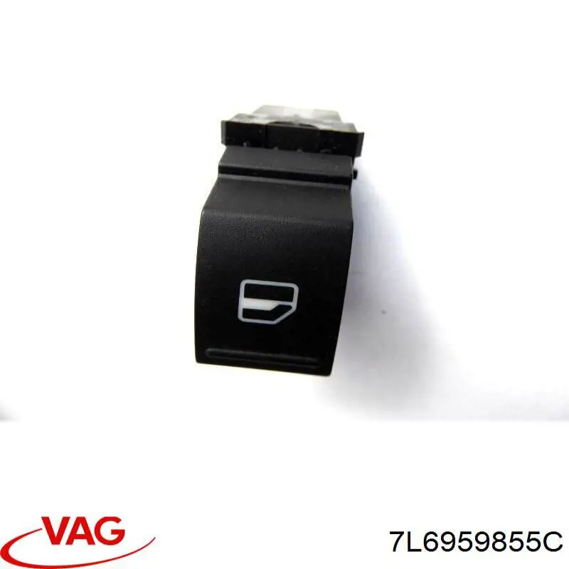 7L6959855C VAG Кнопка підйомника заднього скла