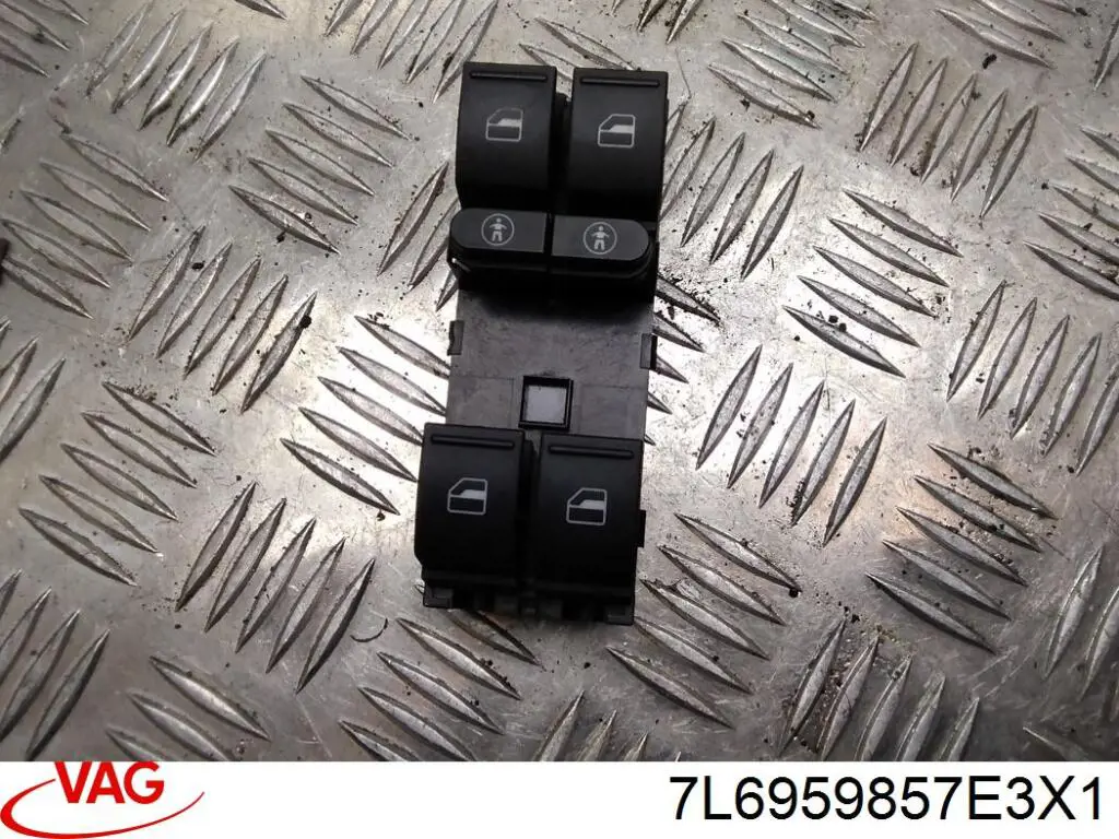 118019 Hans Pries (Topran) кнопковий блок керування склопідіймачами передній лівий