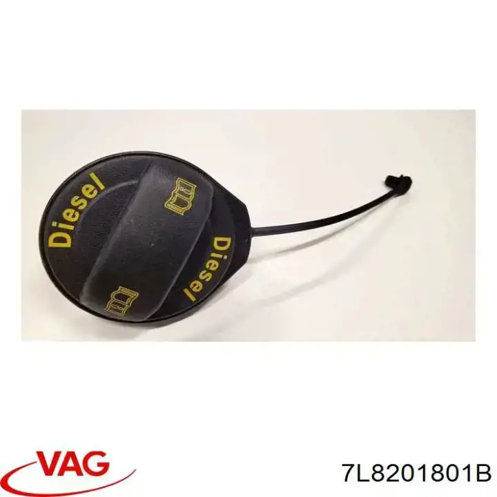 Купити 7L8201801B VAG Абсорбер парів