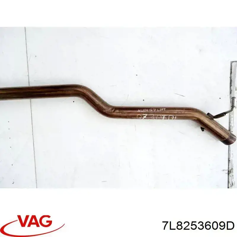 Вихлопна труба VAG 7L8253609D ціна, від 126.65 USD