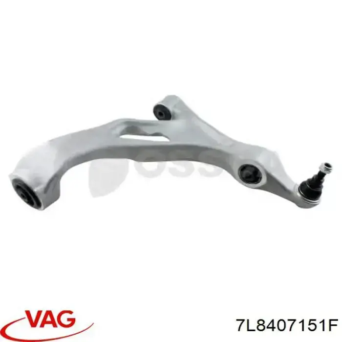 Важіль передній лівий VAG 7L8407151F ціна, від 94.00 USD