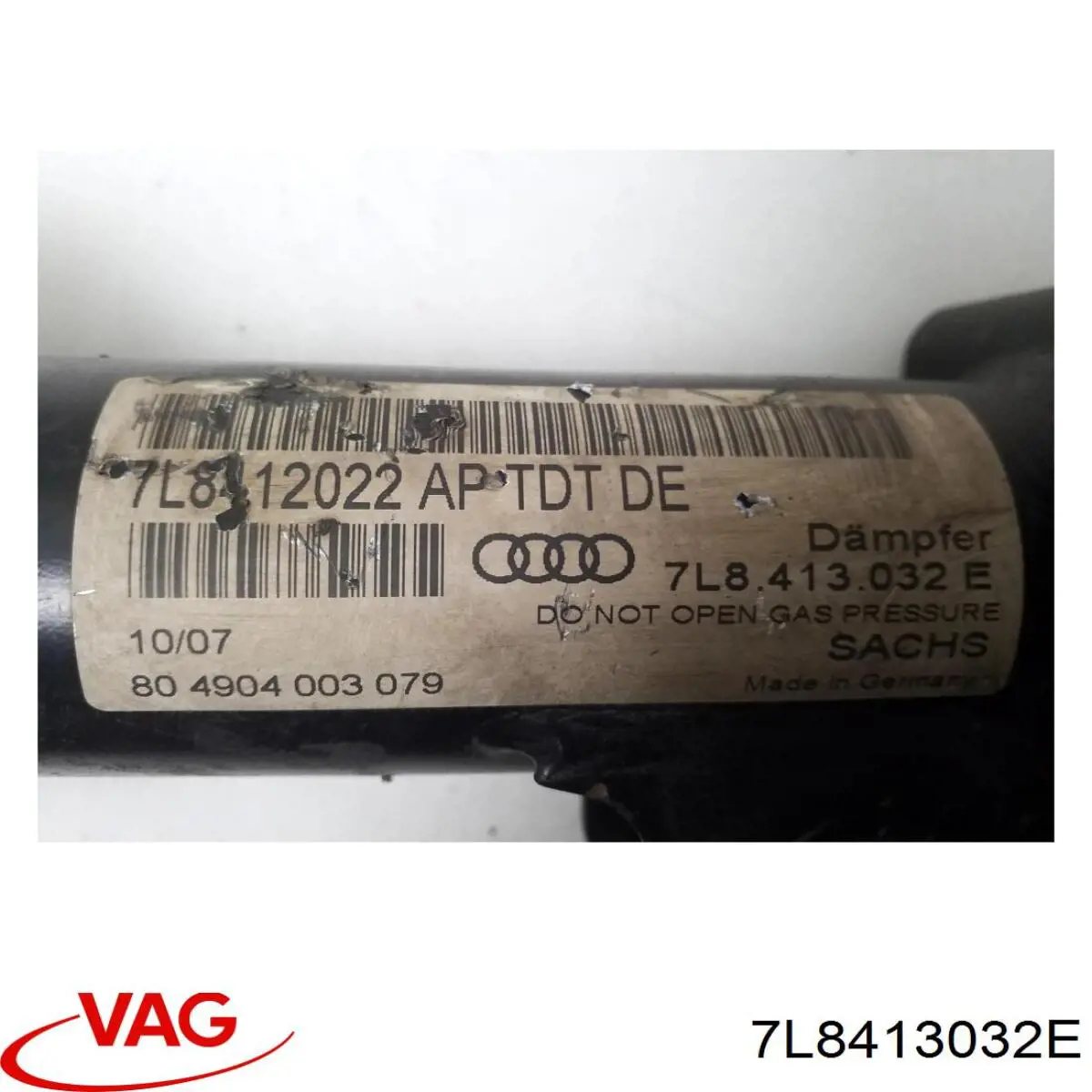 Амортизатор передній, правий 7L8413032E VAG