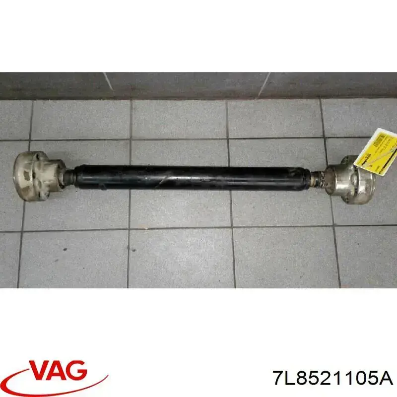 Вал карданний задній, у зборі VAG 7L8521105J ціна, від 68.85 USD