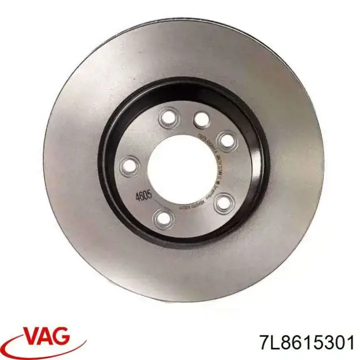 Гальмівні диски передні 7L8615301 VAG