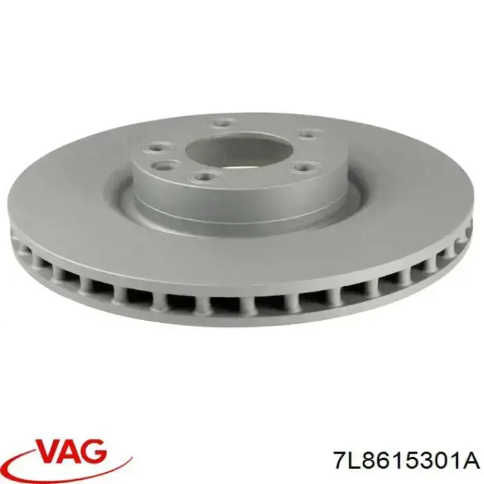 Диск переднього гальма VAG 7L8615301A ціна, від 111.97 USD