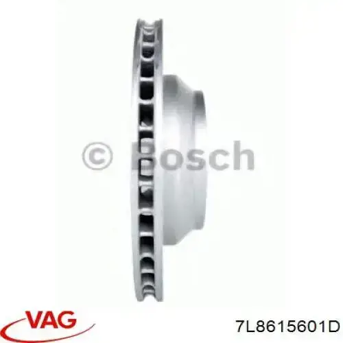 Диск гальмівний задній VAG 7L8615601D
