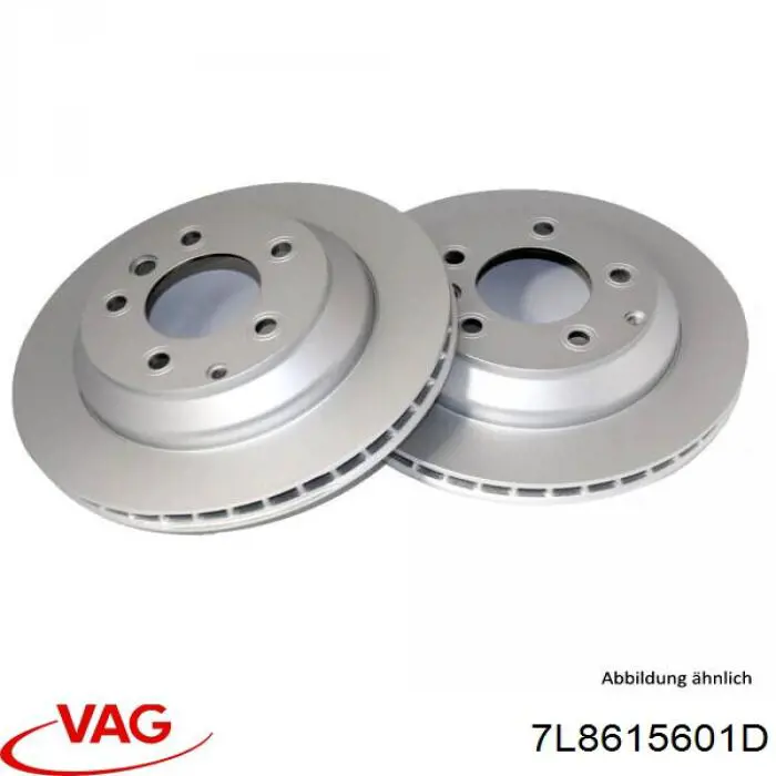 7L8615601D VAG Дискові гальма