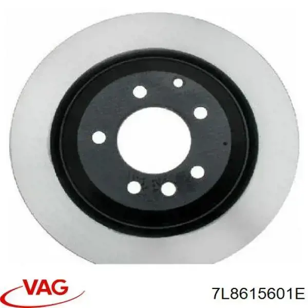 Диск гальмівний задній VAG 7L8615601E