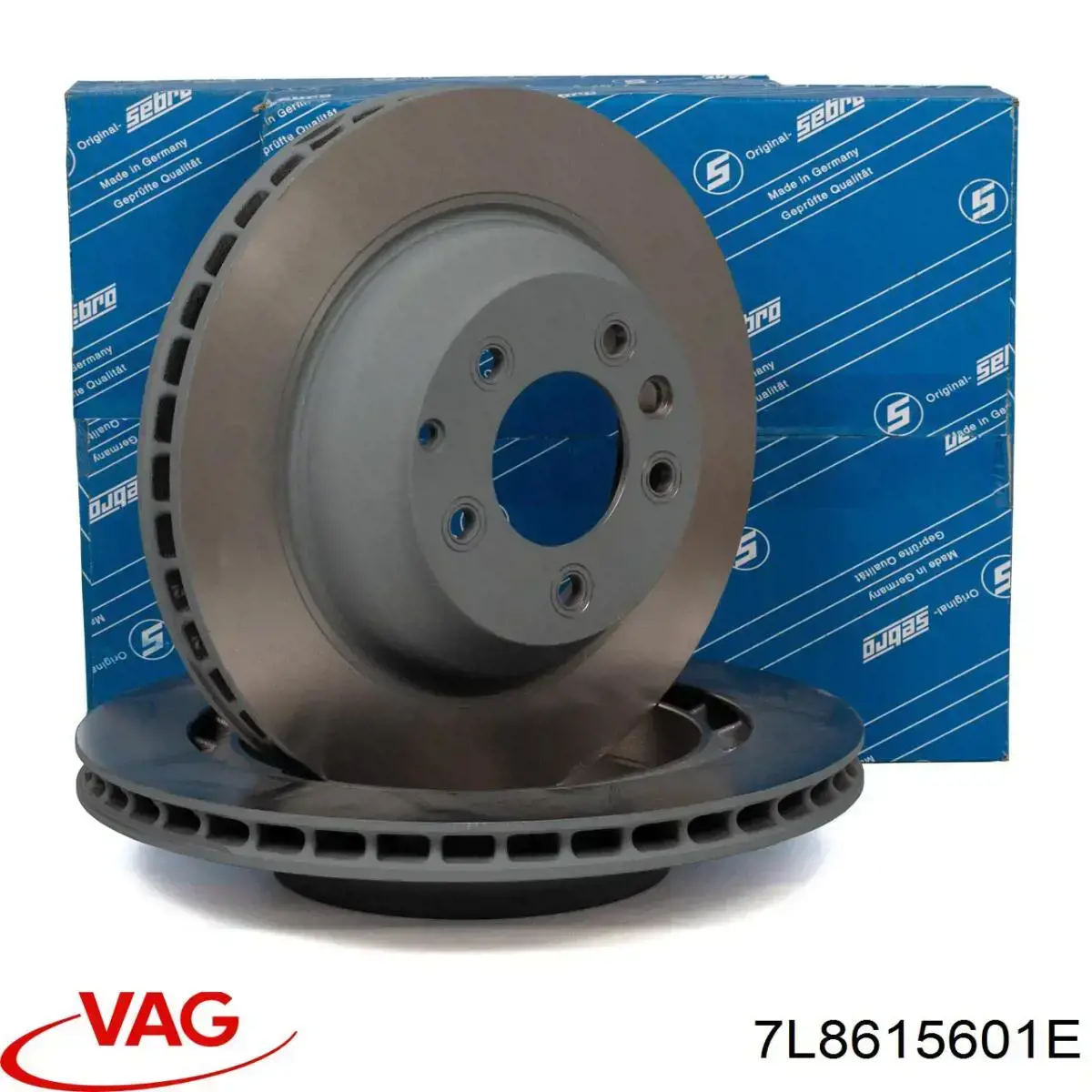 Гальмівні диски 7L8615601E VAG
