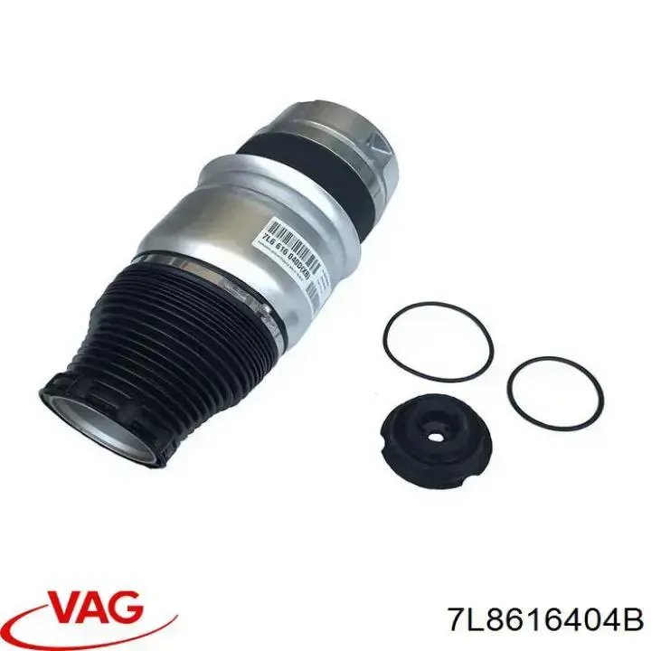 Пневмоподушка/Пневморессора моста переднього VAG 7L8616404B ціна, від 191.23 USD