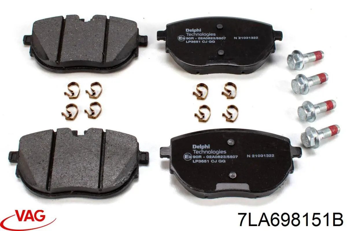Передні тормозні колодки 193880 Maxgear