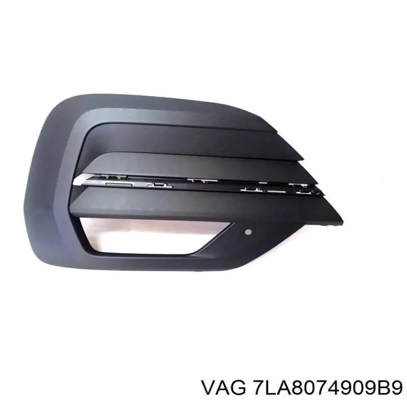 Решітка переднього бампера, права VAG 7LA8074909B9 ціна, від 43.75 USD