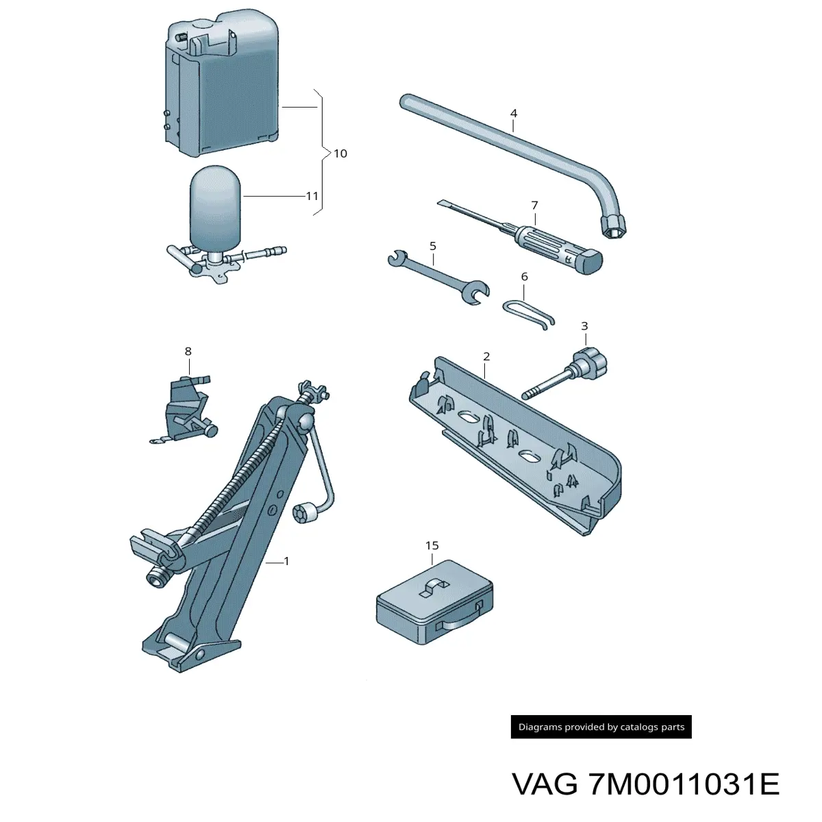  VAG 7M0011031E ціна, від 25.33 USD
