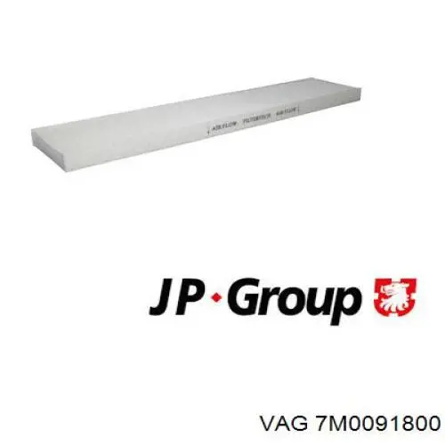 Фільтр повітряний обігрівача VAG 7M0091800 ціна, від 5.12 USD